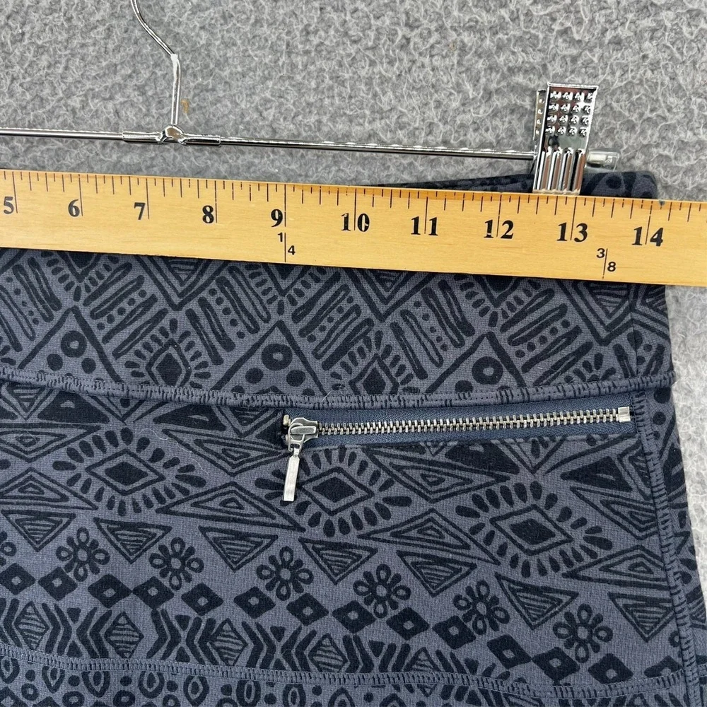Athleta‎ Womens XS Casseva Strata Geometric Print Zip Pocket Athletic Skirt